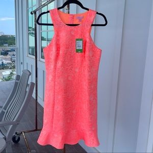 Lilly Pulitzer Liana Shift Dress in Word on the Street jacquard- 10